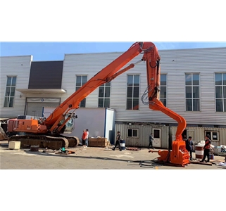 Excavator mounted Hydraulic Piling Hammers